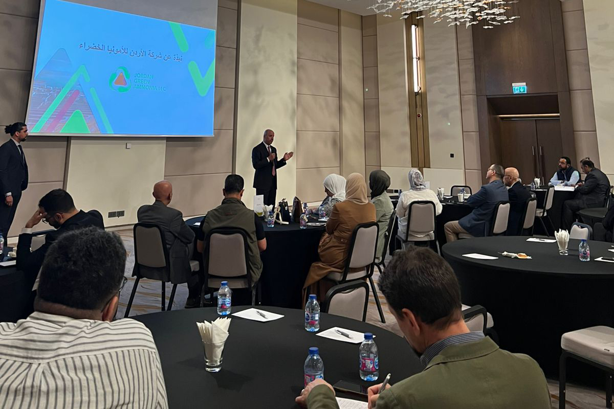 "سلطة العقبة": مشروع الأمونيا المتجددة يعزز التحول نحو الطاقة النظيفة