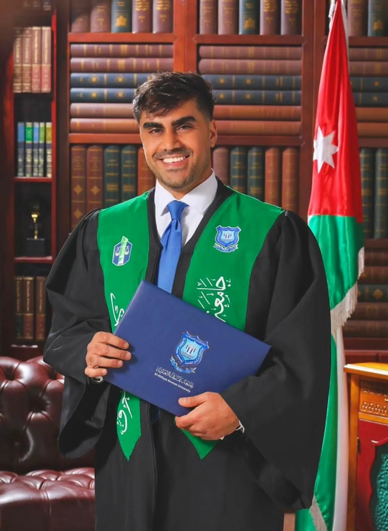 راشد مأمون المحيسن .. مبارك التخرّج