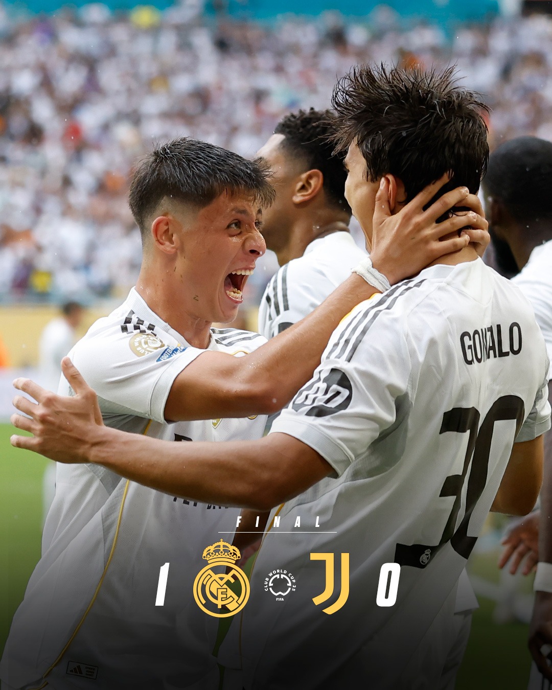 ريال مدريد يعبر يوفنتوس إلى ربع نهائي مونديال الأندية بهدف غونزالو غارسيا