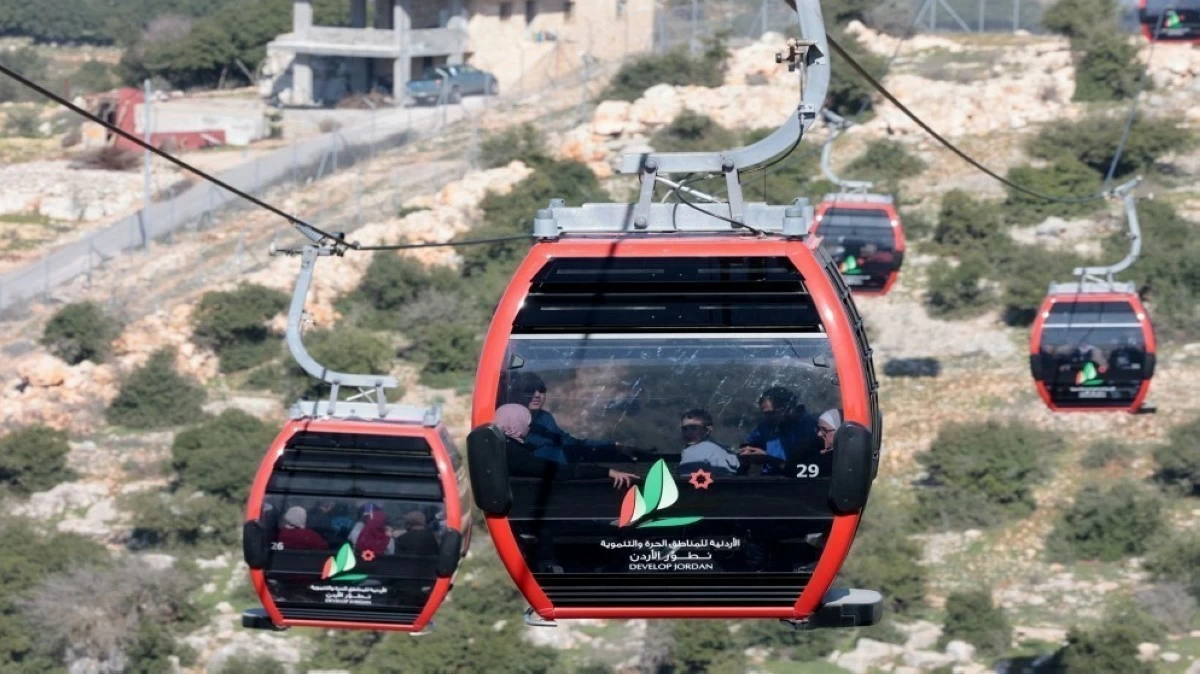 إغلاق تلفريك عجلون اليوم لأعمال الصيانة