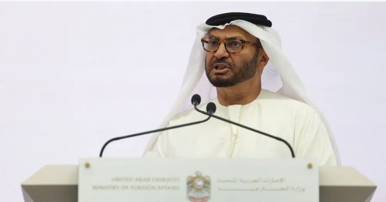 قرقاش: الإمارات لم تنقل أي أسلحة لأطراف حرب السودان