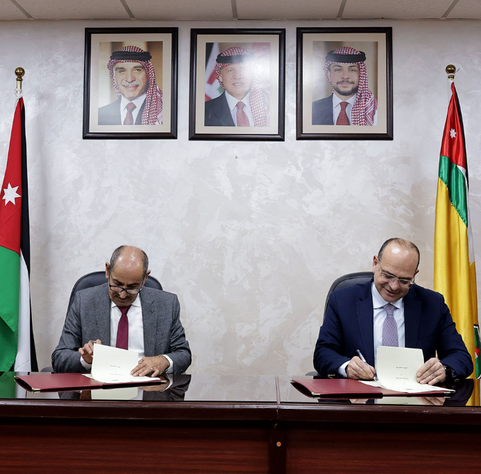  مذكرة تفاهم  بين نقابة المهندسين الزراعيين والجامعة الأردنية  