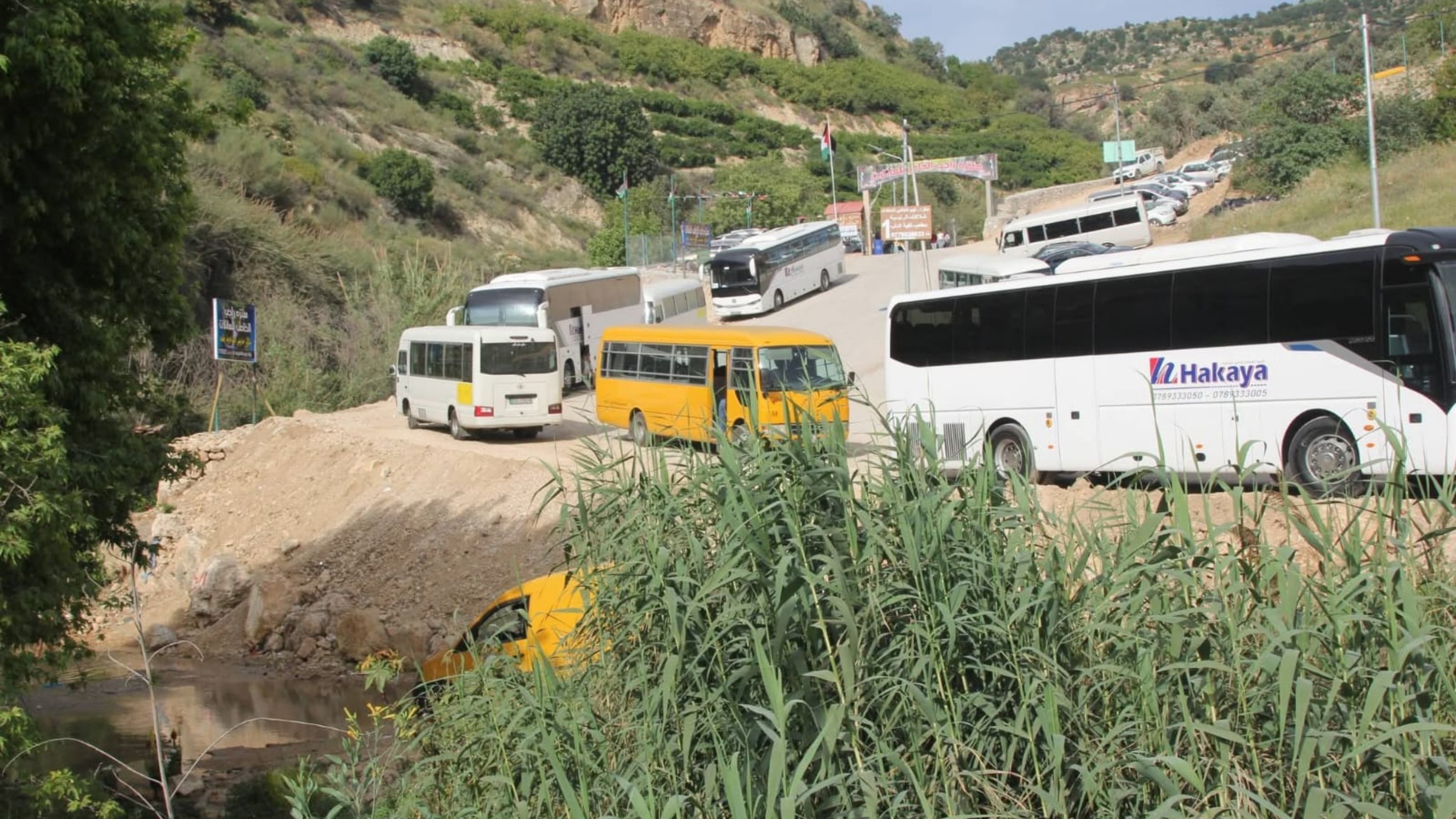 إشغال سياحي كامل في عجلون مع نهاية عطلة نهاية الأسبوع 