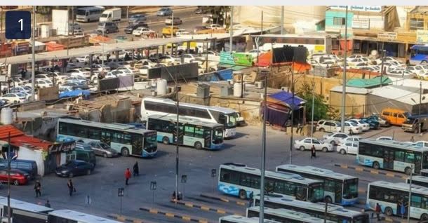 تجار المحطة ورغدان يحتجون رفضًا لمخططات نقل المجمعين