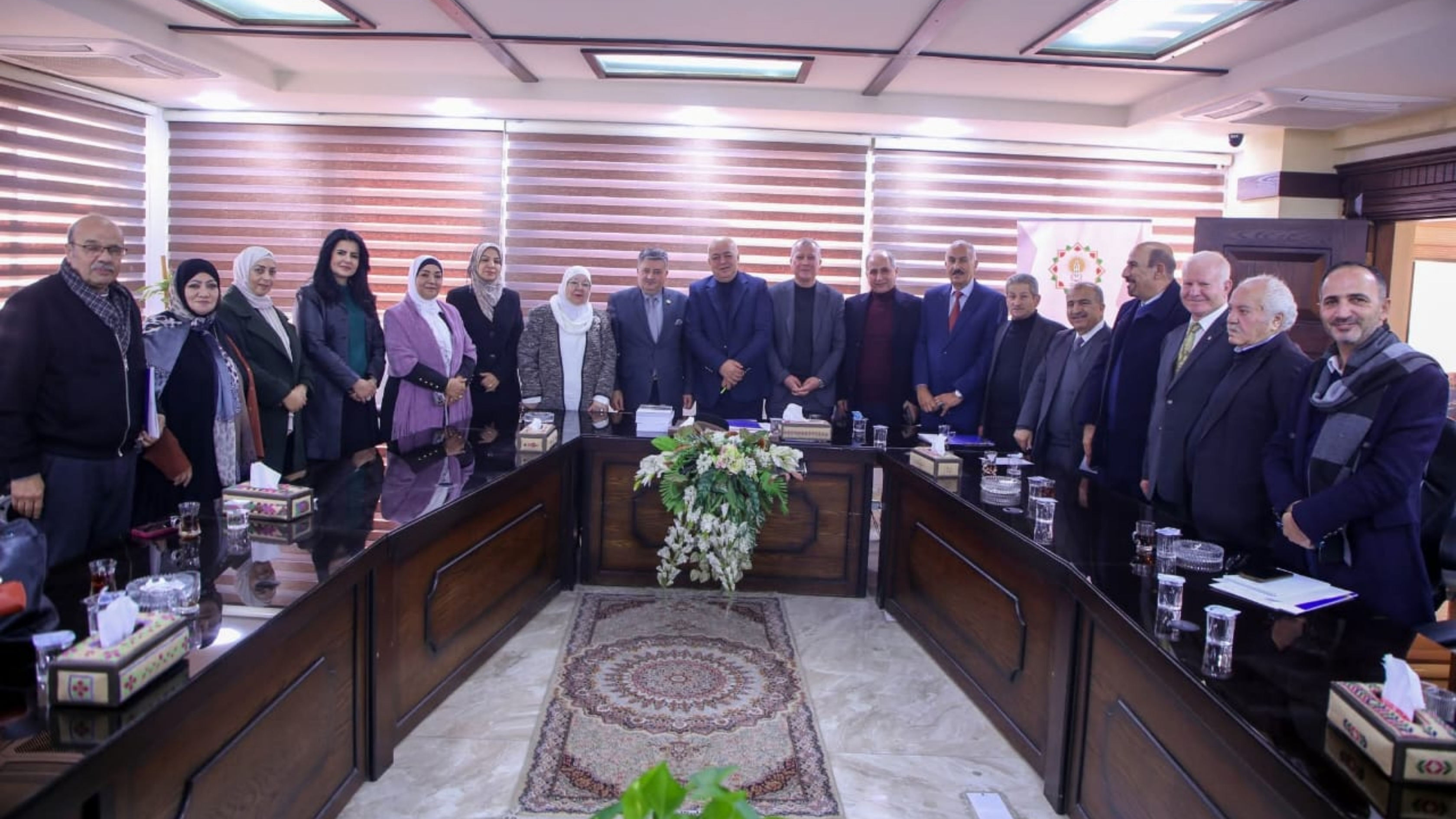 بلدية اربد تبحث مع جمعية عون الثقافية  تعزيز العمل المشترك 