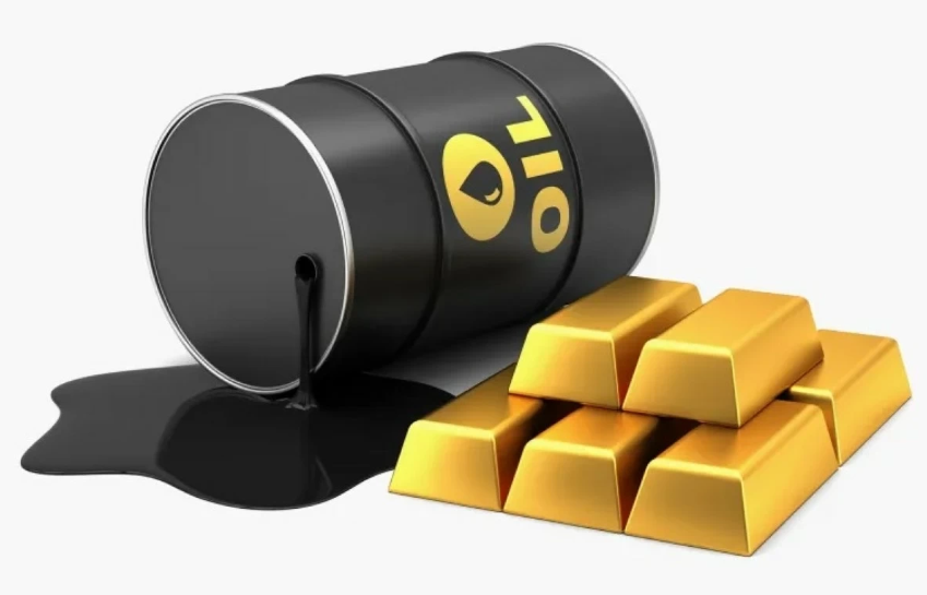 ارتفاع أسعار الذهب وانخفاض النفط عالميا