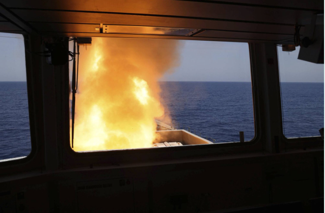 الجيش الأميركي يُدمّر مُسيّرة فوق خليج عدن