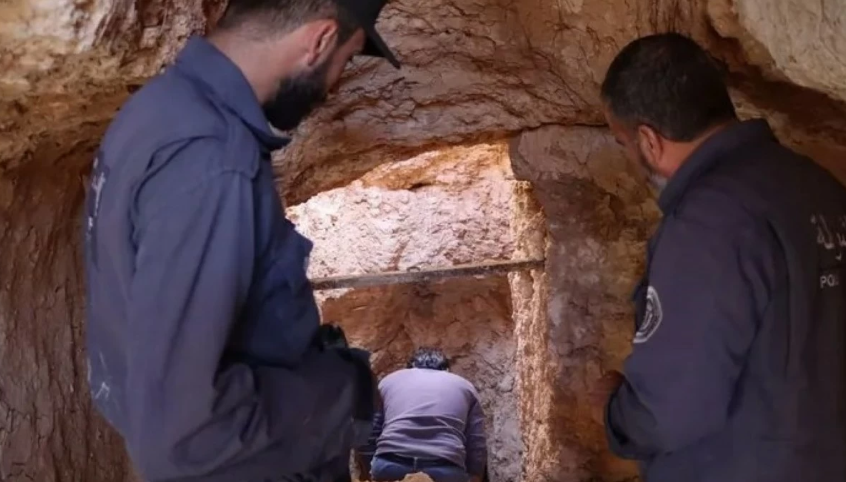 العثور على سجن تحت الأرض استخدمه نظام الأسد غربي سوريا