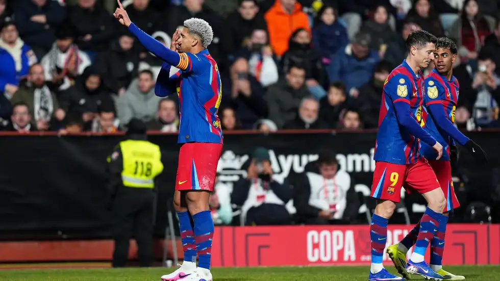 سر احتفال أراوخو الغامض بهدفه أمام ألباسيتي