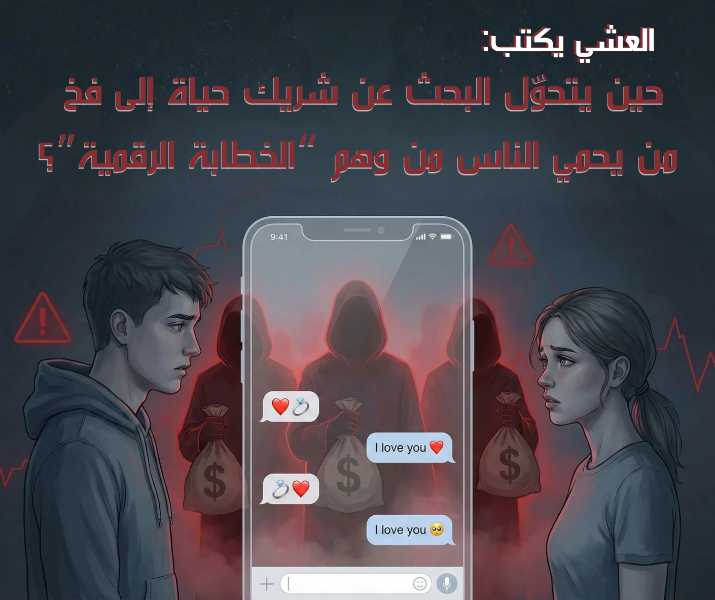 العشي يكتب: حين يتحوّل البحث عن شريك حياة إلى فخ… من يحمي الناس من وهم “الخطابة الرقمية”؟