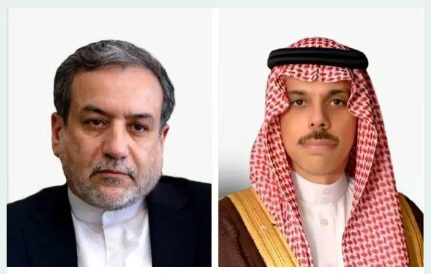 وزير الخارجية السعودي يتلقى اتصالاً من نظيره الإيراني