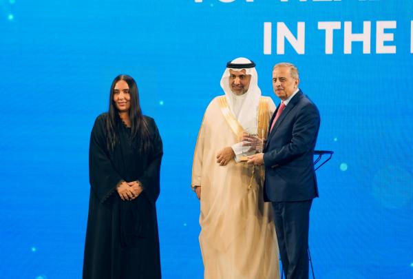 وزير الصحة السعودي يكرم الحموري لاختياره ضمن قائمة أقوى القيادات الصحية