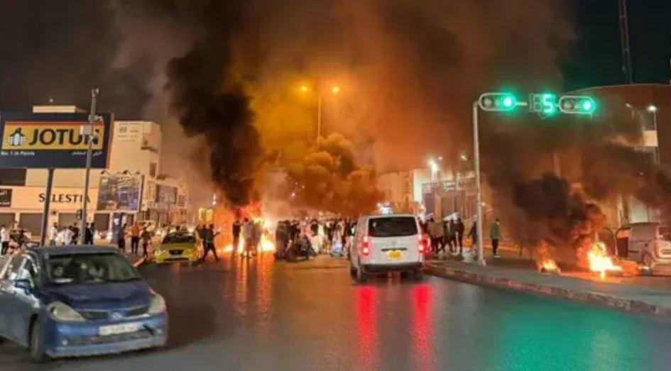 ليبيا  ..  مظاهرات في طرابلس مُطالبة بإسقاط حكومة الدبيبة