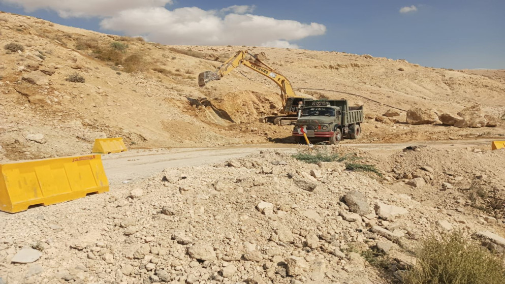 "الأشغال": إغلاق طريق الموجب لمدة 3 أسابيع