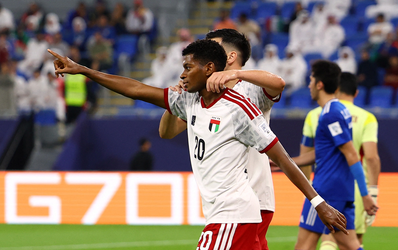 منتخب الإمارات يبلغ ربع النهائي بعد فوزه على منتخب الكويت