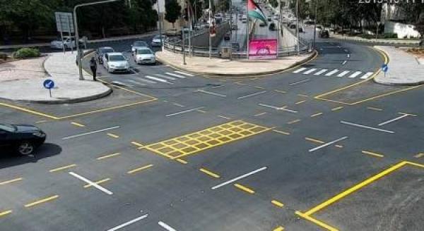 تحويلات مرورية بين الدوارين السادس والسابع