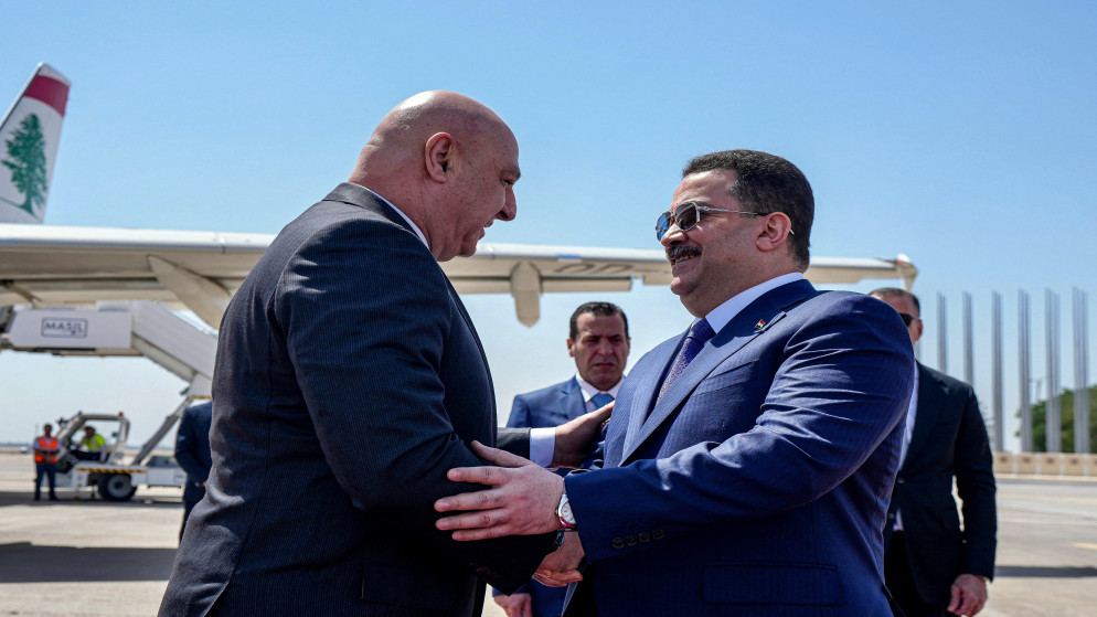 الرئيس اللبناني في زيارة إلى بغداد