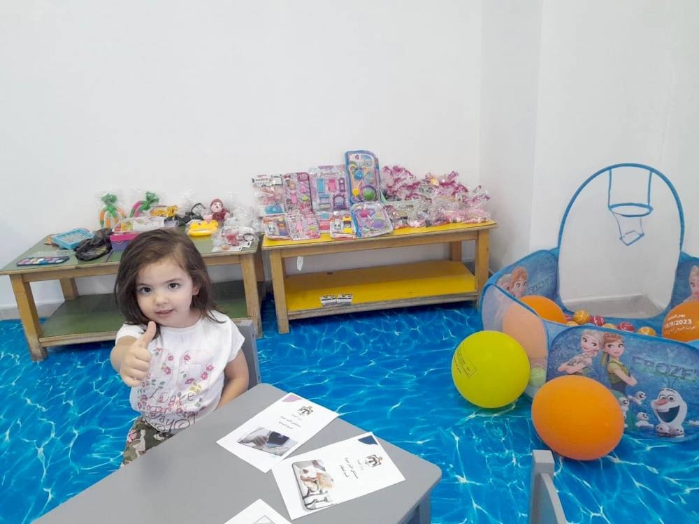 افتتاح غرفة ألعاب بقسم جراحة الأطفال في "حمزة"