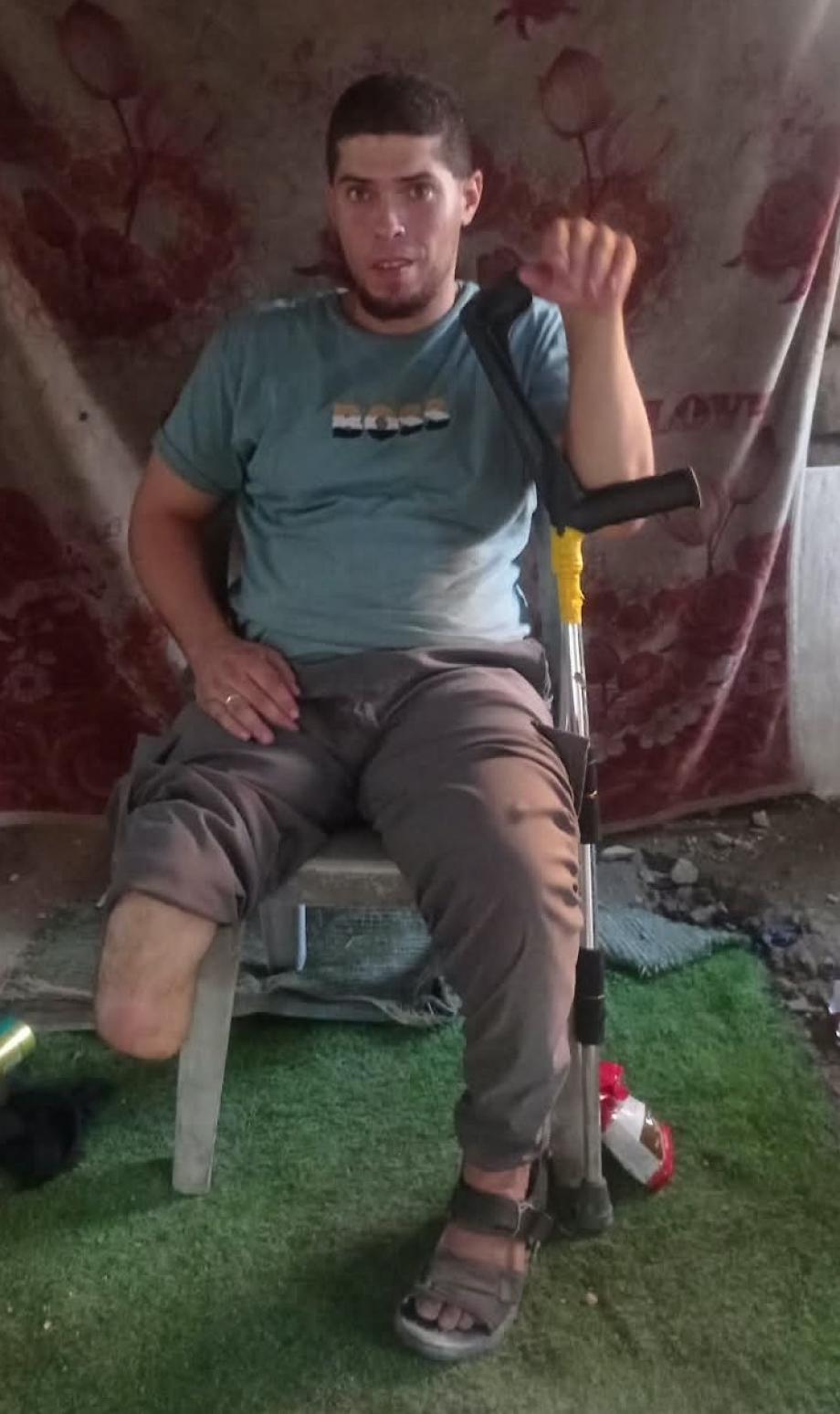أحمد ومحمد الشرباصي ..  شقيقان حملا مسؤولية عائلتهما فأثقلتهما إصابات الحرب  