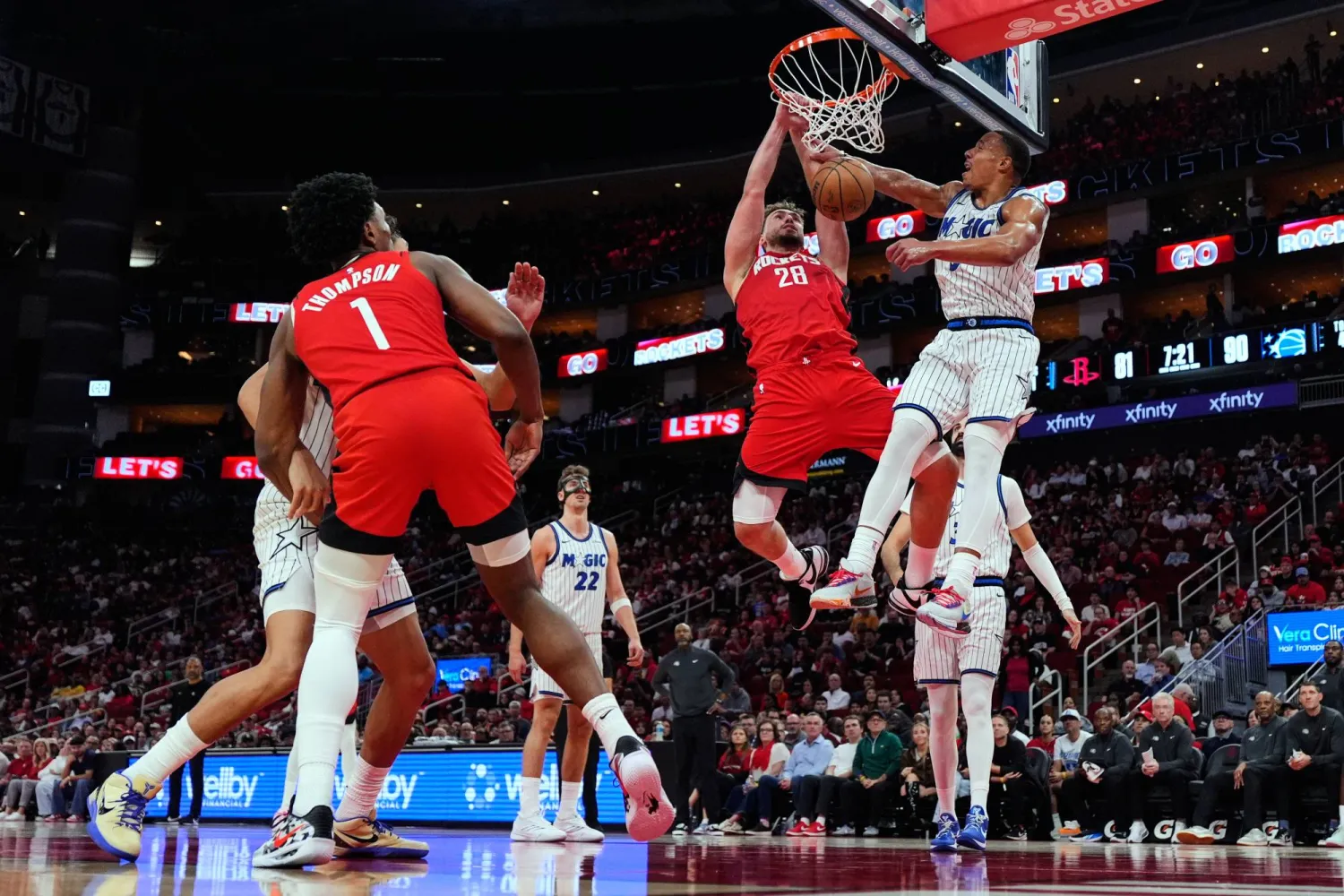 شنغون يمدد سلسلة انتصارات روكتس إلى 5