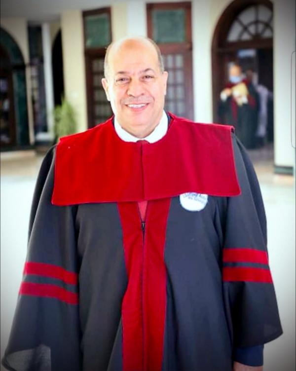 السكارنه مساعدا لرئيس جامعة الاسراء