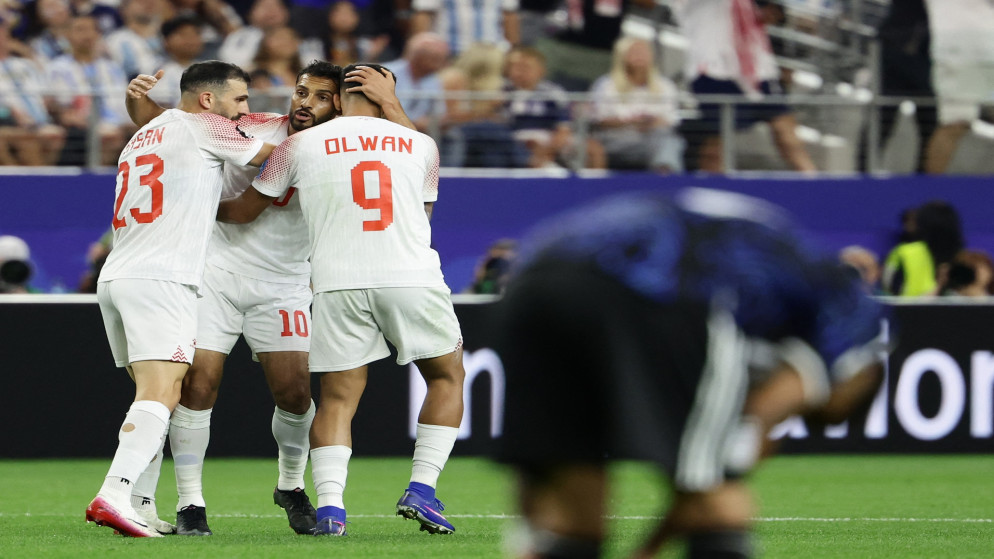 مونديال 2026 ..  الأردن يخسر مواجهته أمام ميسي ورفاقه بثلاثة أهداف مقابل هدف وحيد