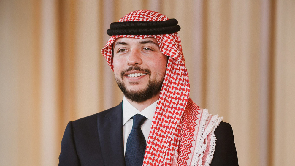 ولي العهد يلتقي نائب المستشار النمساوي على هامش مباراة النشامى