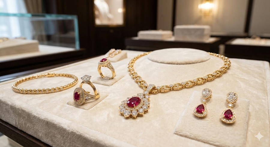 انخفاض أسعار الذهب محليا إلى 88.80 دينارا للغرام