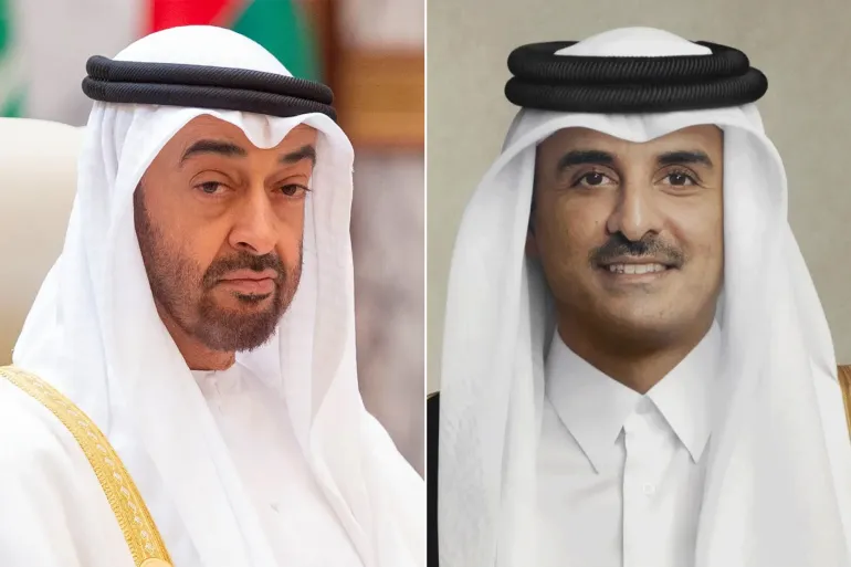 أمير قطر يصل إلى الإمارات
