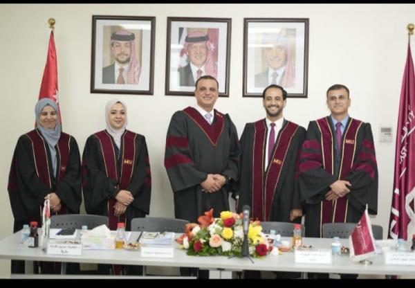 الماجستير للباحث خالد العزام