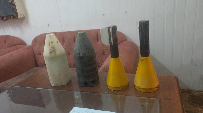 الجيش يحبط محاولة تهريب مواد مخدرة عبر مقذوفين