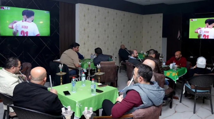 100 % نسبة إشغال المقاهي والمطاعم تزامنا مع مباريات المنتخب الوطني