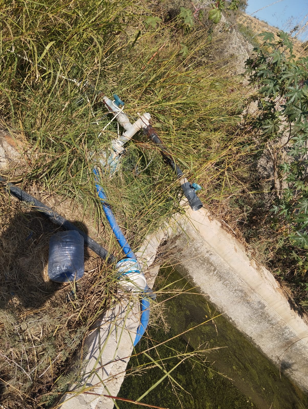 المياه :ضبط بئر مخالف في جرش وحفارة مخالفة في الكرك واعتداءات على خط ناقل المفرق اربد 