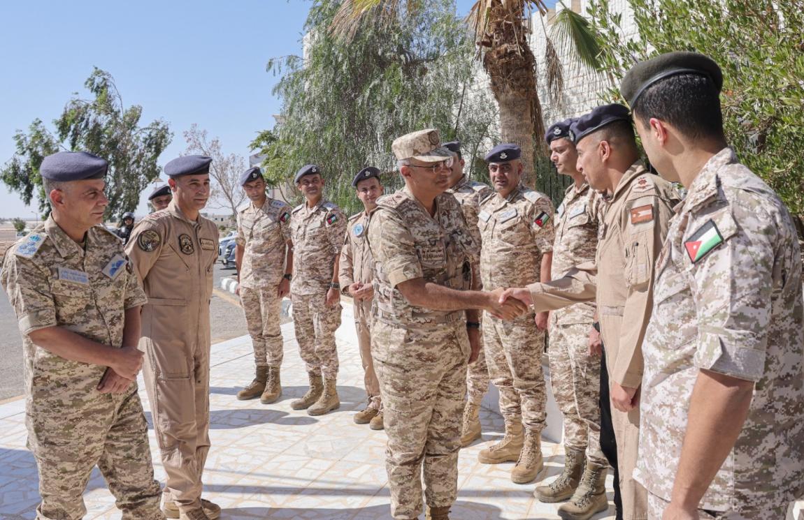 الحراسيس يزور سلاح الجو وقاعدة موفق السلطي: ركيزة في منظومة الدفاع الوطني  