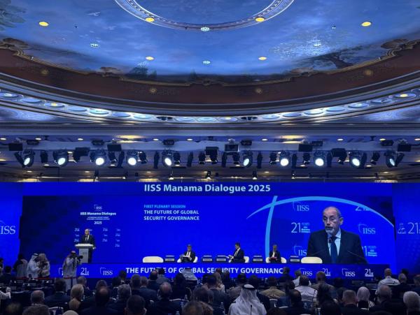 الصفدي يشارك في جلسة حوارية عن "مستقبل الحوكمة الأمنية العالمية"