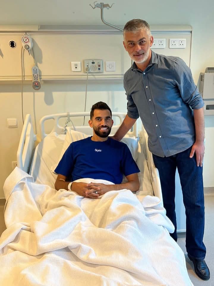عملية ناجحة للاعب أنس بدوي وغياب متوقع لثلاثة إلى أربعة أشهر