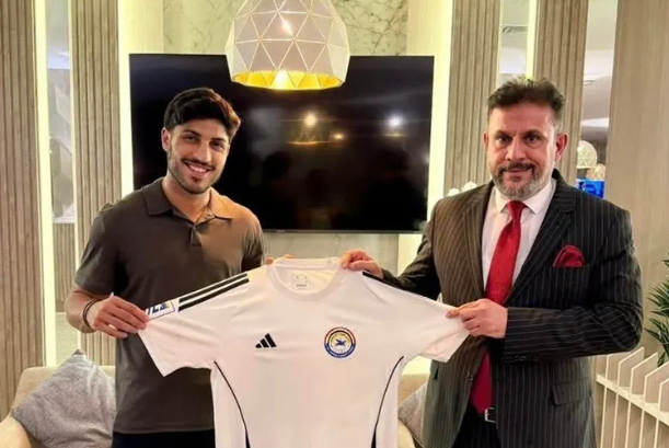 اللاعب بني هاني يحترف في فريق الزوراء العراقي