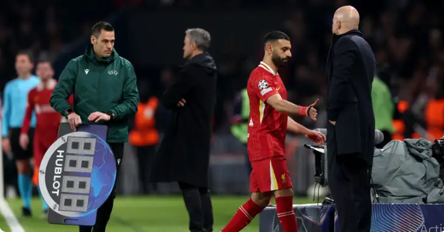 سلوت: صلاح غير سعيد ..  وهذا موعد مغادرته