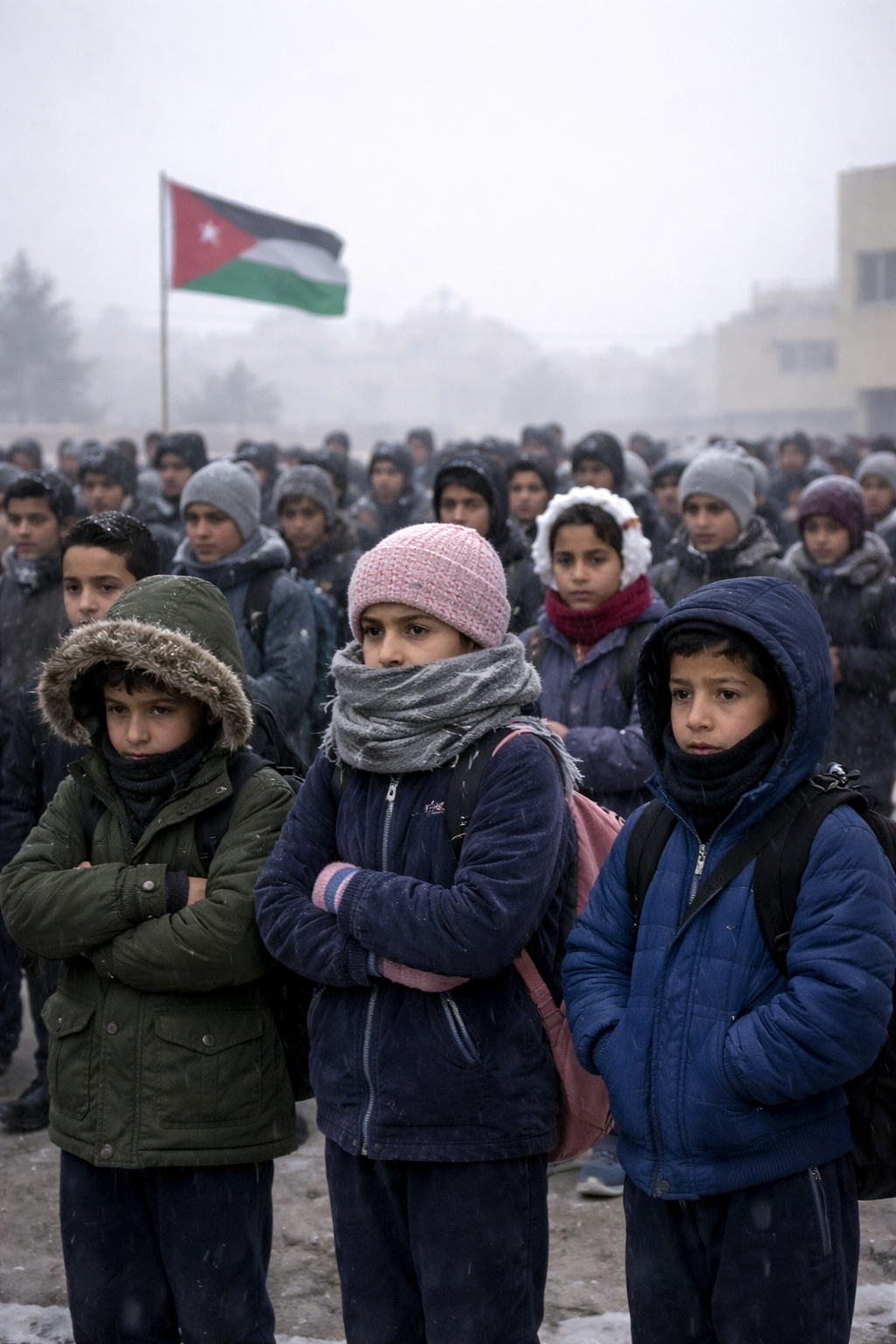 في ظل البرد والمخاطر هل حان الوقت لإلغاء الطابور الصباحي في المدارس؟