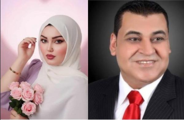 الاعلامي بسام العريان والكاتبة رنا الضبعة  ..  مبارك الزفاف