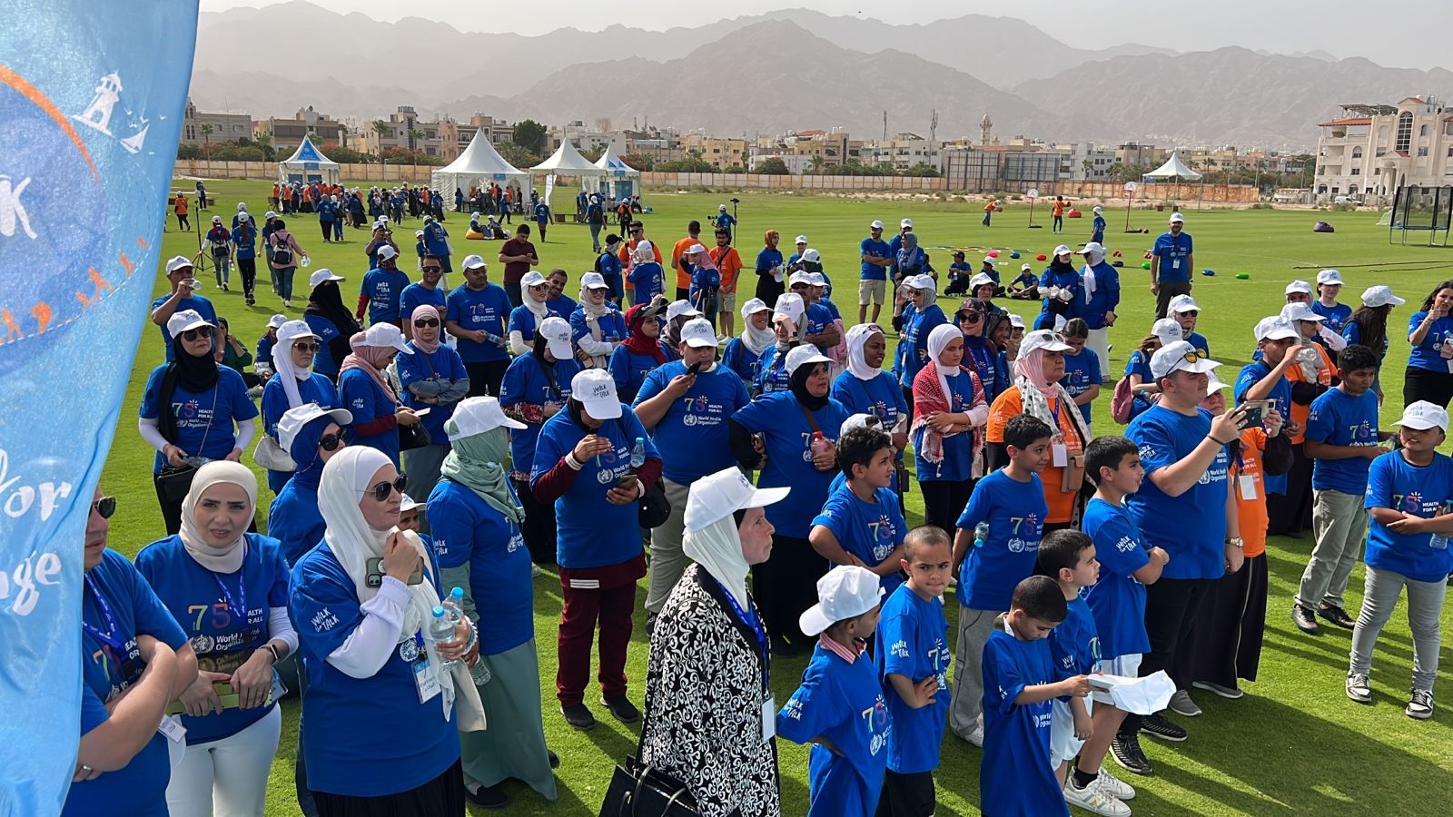 مندوبة عن الأميرة عائشة، وزيرة التنمية تطلق فعالية الصحة قول وفعل بالعقبة