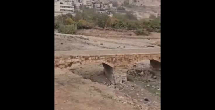 للمرة الأولى في التاريخ ..  نهر العاصي يجف بالكامل في سوريا