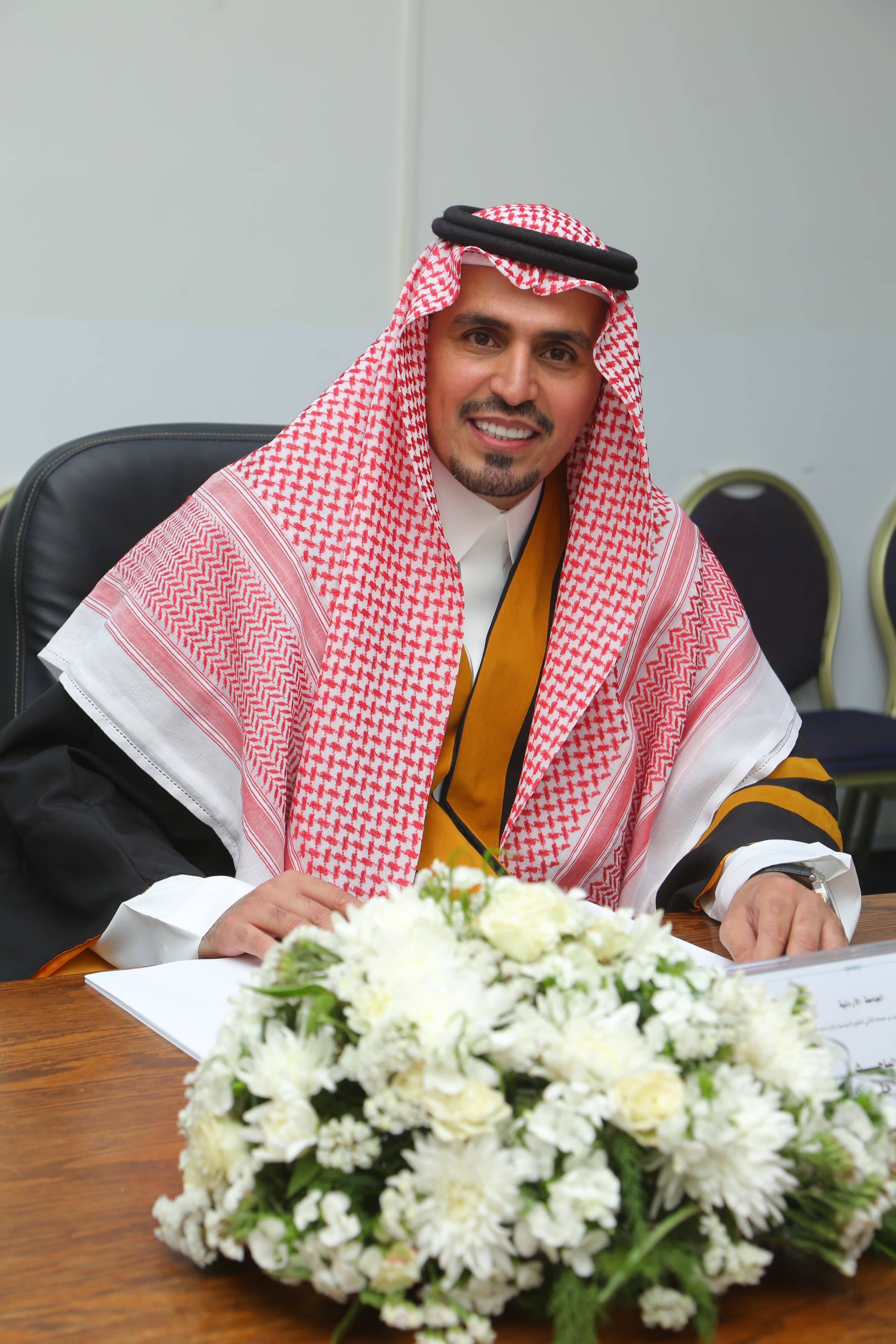 سليمان آل مارق  ..  مبارك الماجستير 