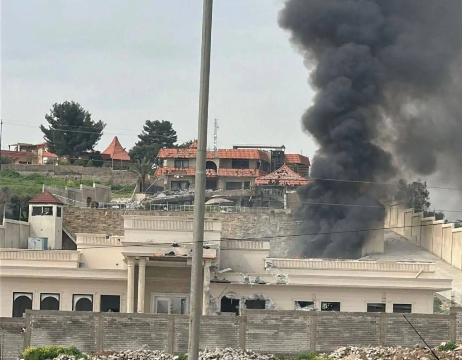 غارة عنيفة تستهدف مقر أمن «الحشد الشعبي» في الحبانية بالأنبار