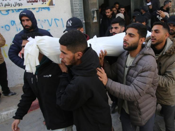 شهيدان في خانيونس وجباليا وسط قصف جوي مدفعي متواصل  