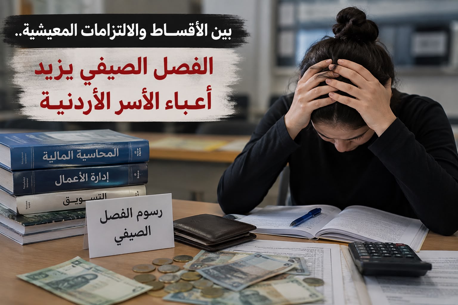 بين الأقساط والالتزامات المعيشية ..  الفصل الصيفي يزيد أعباء الأسر الأردنية