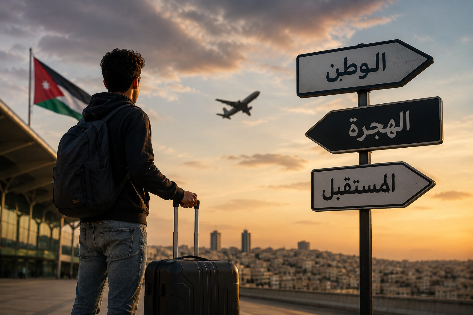 الهجرة إلى الخارج ..  هل أصبحت الخيار الأول للشباب الأردني؟