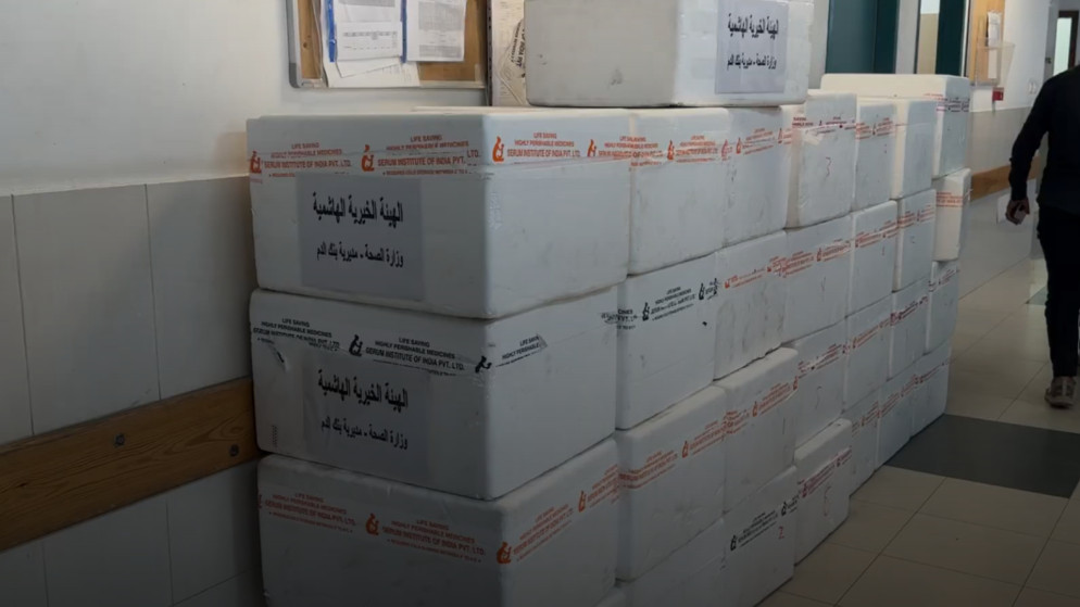 الأردن يرسل وحدات دم إلى مستشفيات شمال وجنوب غزة