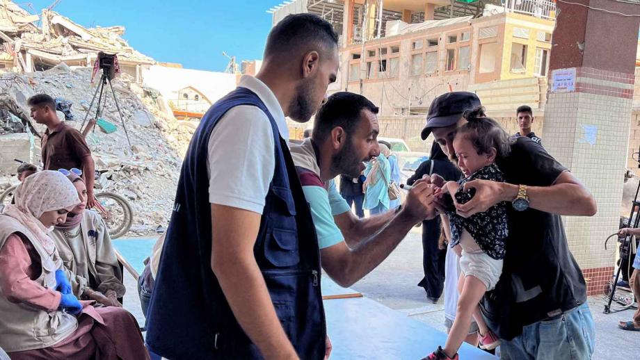 337 إصابة بالتهاب السحايا في غزة