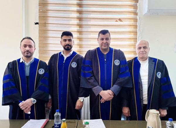 الماجستير لـ محمد خلدون حواري